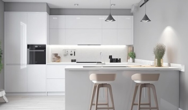 Elegant Parallel Kitchen